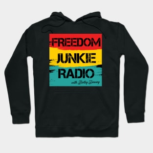 Freedom Junkie Radio Paint Logo Hoodie